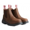 Hunter Breeze Women's Safety Dealer Boots Brown S3S